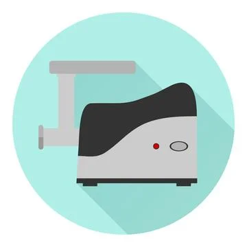 Meat grinder icon Stock Illustration