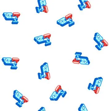 Meat grinder isometric icon vector symbol illustration Stockillustratie