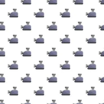 Meat grinder kitchen tool seamless pattern presenting food preparation Stock Illustration