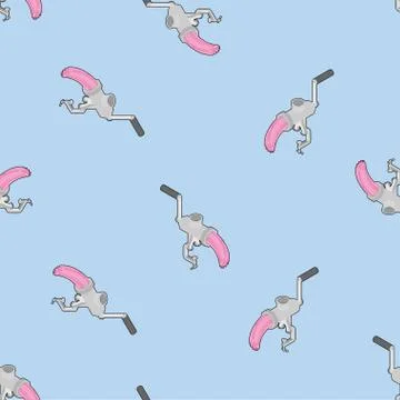 Meat grinder pattern seamless. mincing machine background . hasher texture. V Stock Illustration