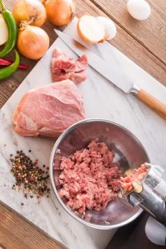 Meat grinder Stock Photos