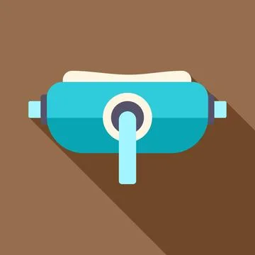 Meat grinder processing ingredients in a kitchen Stock Illustration