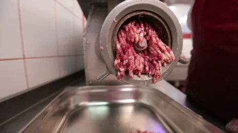 Meat grinding Stock Footage 41460614