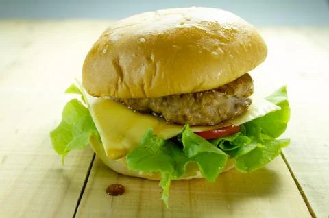 Meat hamberger Stock Photos