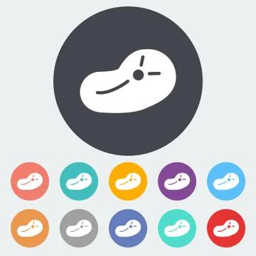 Meat icon Stock Illustration