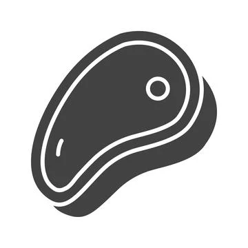 Meat Icon Image. Illustrazione stock