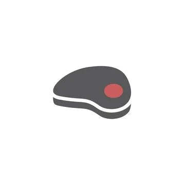 Meat icon. Vector signs for web graphics Stock Illustration