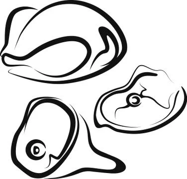 Meat Stock Illustration