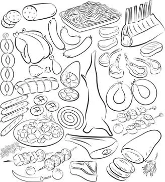 Meat 스톡 일러스트