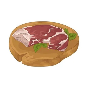 Meat Illustration Stock-Illustration