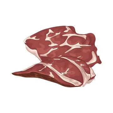 Meat Illustration Stock-Illustration
