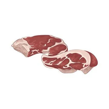 Meat Illustration Stock Illustration