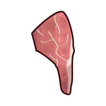 Meat illustration Stock Illustration