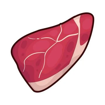 Meat illustration Stock Illustration