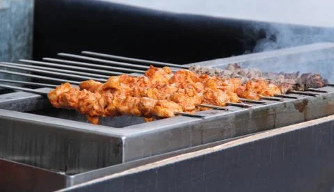 Meat Kebabs. Stock Photos