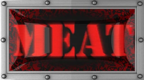 Meat on led Видео 8756997