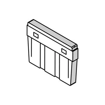 Meat lug isometric icon vector illustration Stock Illustration
