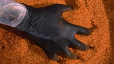 Meat marinating for barbecue 2 Stock Footage 108453050