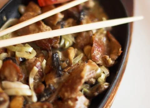Meat meal Stock Photos