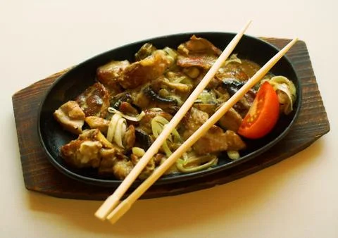Meat meal Stock Photos