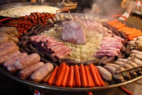 Meat, meat, meat and again meat! Foto stock