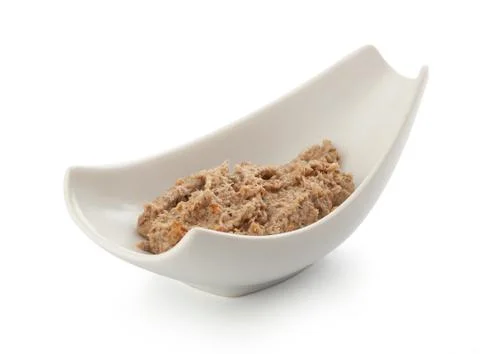 Meat pate in the bowl Stock Photos