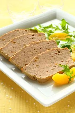 Meat pate Stock Photos