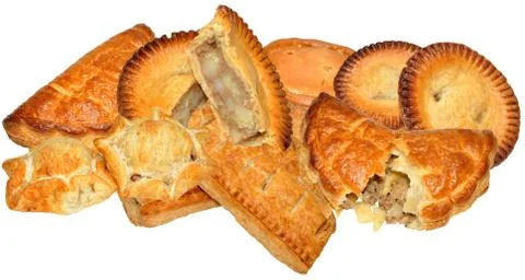 Meat Pie Collection Stock Photos