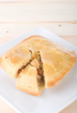 Meat pie Stock Photos