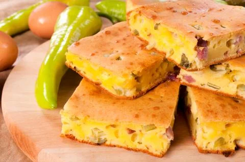 Meat pie Stock Photos