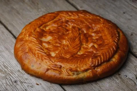 Meat pie 스톡 사진