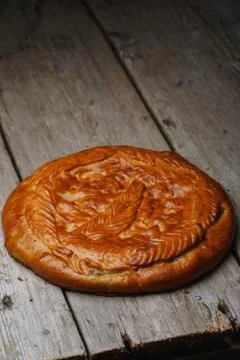 Meat pie 스톡 사진