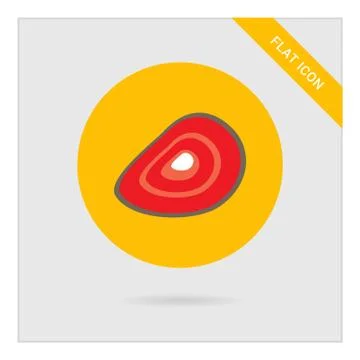 Meat piece 스톡 일러스트