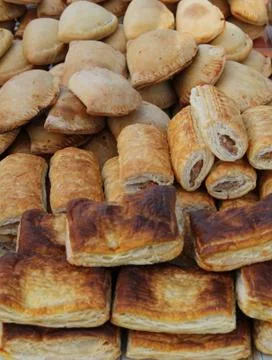 Meat Pies. Stock Photos