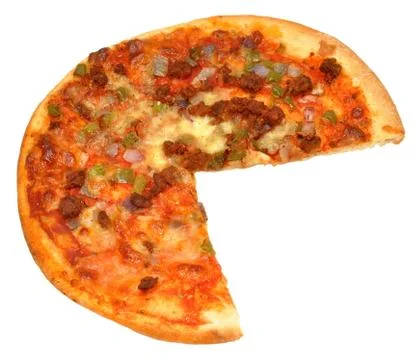 Meat Pizza Stock Photos