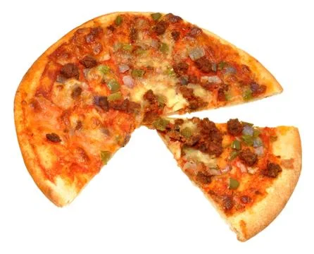 Meat Pizza Stock Photos