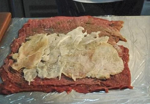 Meat platter 4 Stock Photos