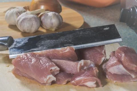 Meat Pork cut Stock Photos