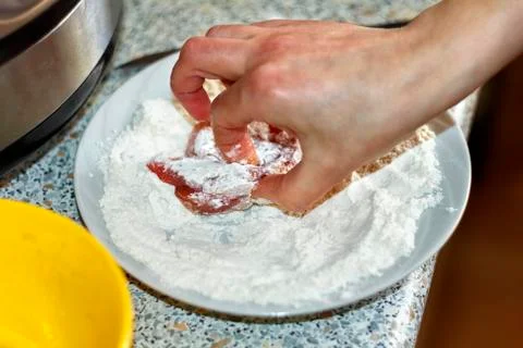 Meat preparation Stock Photos