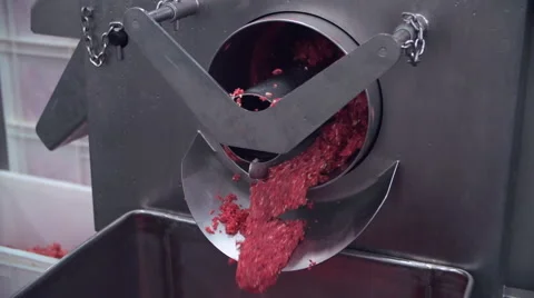 Meat Processing Plant Stock Footage 44934283