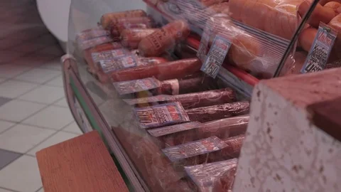 Meat products Stock Footage 73996540