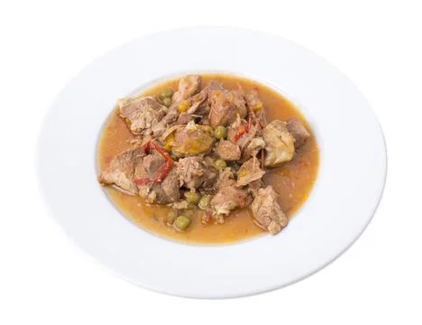 Meat ragout. Stock Photos