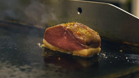 Meat recipe Stock Footage 120466681