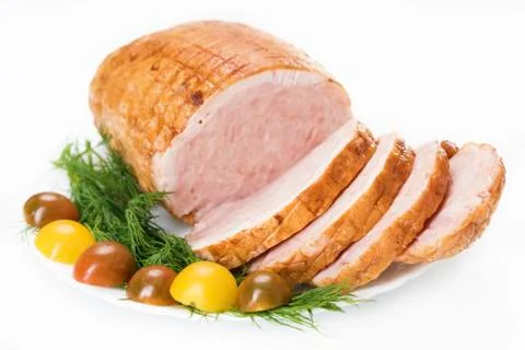 Meat roll Stock Photos