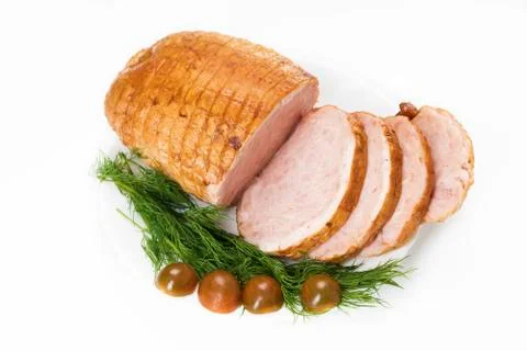 Meat roll Foto stock