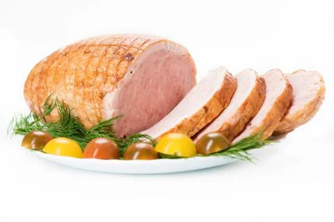 Meat roll Stock Photos