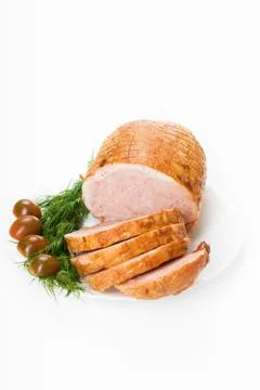 Meat roll Foto stock