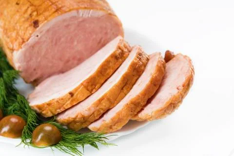 Meat roll Stock Photos