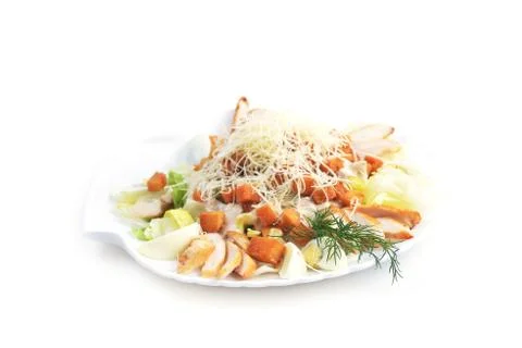 Meat salad Stock Photos