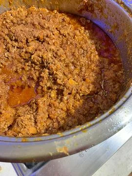 Meat sauce Stock Photos